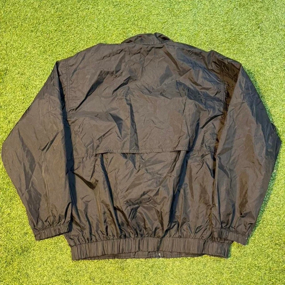 Vintage Nike Black Windbreaker Jacket (Size L)